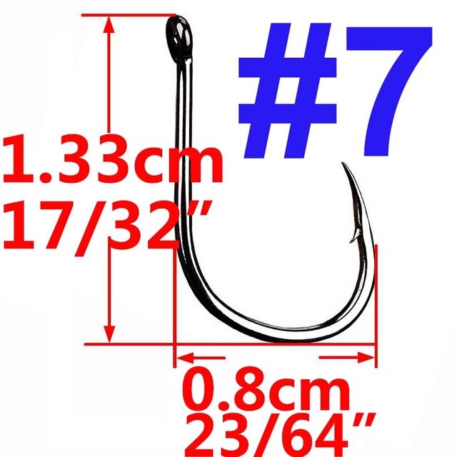 100pcs / 50pcs Iseama Circle Carp Eyed Fishing Hook Size 3 4 5 6 7 8 9 10 11 12 13 14 15 16 17 18 Ring eye Japan Fishhook