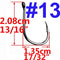 100pcs / 50pcs Iseama Circle Carp Eyed Fishing Hook Size 3 4 5 6 7 8 9 10 11 12 13 14 15 16 17 18 Ring eye Japan Fishhook