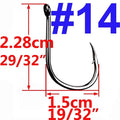 100pcs / 50pcs Iseama Circle Carp Eyed Fishing Hook Size 3 4 5 6 7 8 9 10 11 12 13 14 15 16 17 18 Ring eye Japan Fishhook