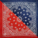 2020 New Fashion Hip Hop 100% Cotton Bandana Square Scarf 55cm*55cm Black Red Paisley Headband Printed For Women/Men/Boys/Girls