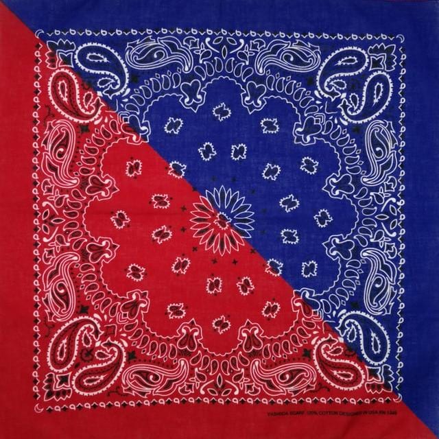 2020 New Fashion Hip Hop 100% Cotton Bandana Square Scarf 55cm*55cm Black Red Paisley Headband Printed For Women/Men/Boys/Girls