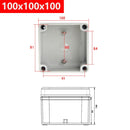 Waterproof Plastic Enclosure Box Electronic ip67 Project Instrument Case Electrical Project Box ABS Outdoor Junction Box Housing