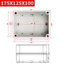 Waterproof Plastic Enclosure Box Electronic ip67 Project Instrument Case Electrical Project Box ABS Outdoor Junction Box Housing