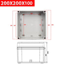 Waterproof Plastic Enclosure Box Electronic ip67 Project Instrument Case Electrical Project Box ABS Outdoor Junction Box Housing