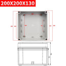 Waterproof Plastic Enclosure Box Electronic ip67 Project Instrument Case Electrical Project Box ABS Outdoor Junction Box Housing