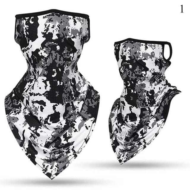 Ourdoor Ice Silk Triangle Scarf Cycling Bandana Hiking Camping Hunting Running Army Bicycle Military Tactical Neck Gaiter