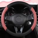 Car Steering Wheel Cover 5 Colors for Woman Girl Breathable Braid On The Steering Wheel Funda Volante Universal Auto Car Styling