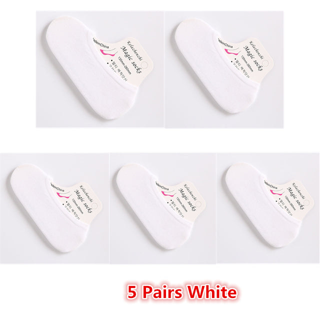 5Pairs/Lot Cartoon Unicorn Cat Fox Socks Cute Animal Women Socks Summer Funny Short Ankle Socks Ladies Cotton Sock Dropship