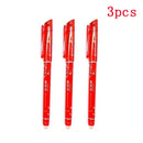 20 Pcs/set Magic Erasable Pen Refills Rod 0.5mm Office Gel Pen Washable Handle Blue Black Red Ink Pen School Writing Stationery