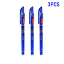20 Pcs/set Magic Erasable Pen Refills Rod 0.5mm Office Gel Pen Washable Handle Blue Black Red Ink Pen School Writing Stationery