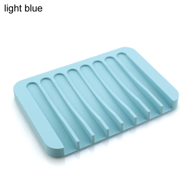 Sponge Holder PP Wheat Straw Storage Rack Drain Soap Box Tray Soapbox 1 Pcs Shower Soap Tray Tool Soap Dish Plate Holder