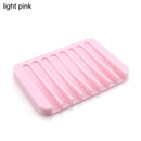 Sponge Holder PP Wheat Straw Storage Rack Drain Soap Box Tray Soapbox 1 Pcs Shower Soap Tray Tool Soap Dish Plate Holder
