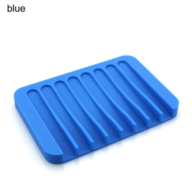 Sponge Holder PP Wheat Straw Storage Rack Drain Soap Box Tray Soapbox 1 Pcs Shower Soap Tray Tool Soap Dish Plate Holder