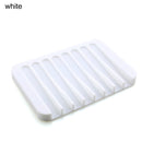 Sponge Holder PP Wheat Straw Storage Rack Drain Soap Box Tray Soapbox 1 Pcs Shower Soap Tray Tool Soap Dish Plate Holder