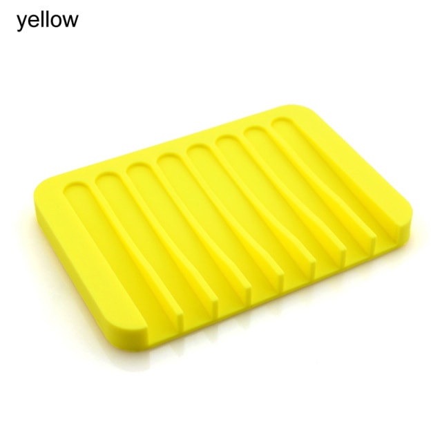 Sponge Holder PP Wheat Straw Storage Rack Drain Soap Box Tray Soapbox 1 Pcs Shower Soap Tray Tool Soap Dish Plate Holder