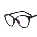 KOTTDO Fashion Women Cat Eye Eyeglasses Men Myopia Optical Glasse Frame Eye Glasses Computer Transparent Clear Frame Oculos