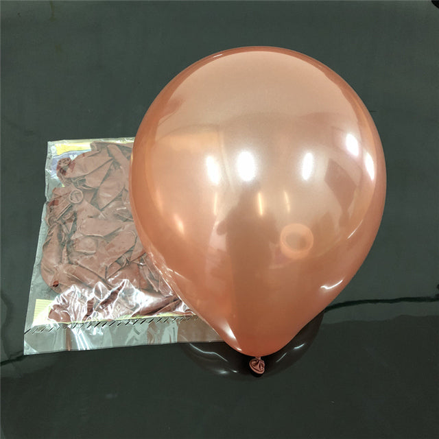 10/20/50Pcs 10inch 1.5g Pearl Latex Balloons Happy Birthday Party Wedding Christmas Decoration Balloon Kids Toy Air Balls Globos