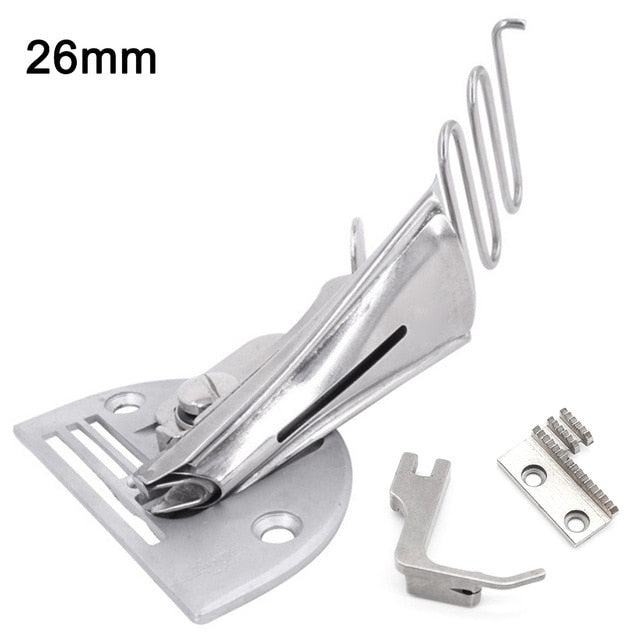 For Lockstitch Machine Metal Hemmer Bias Binder Rustproof Sewing Accessories Right Angle Curve Edge Universal Overlock Folder