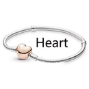 Boosbiy Silver Plated Cute Owl Snake Chain Charm Bracelet For Women Fashion Brand Bracelets DIY Jewelry Gift Making