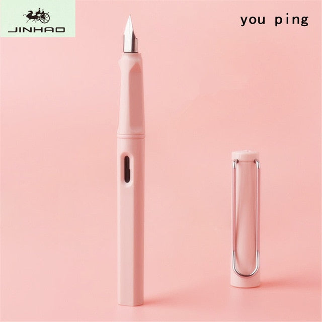 New Listing luxury quality Jinhao 777 Fashion Various colors student Office Fountain Pen School stationery Supplies ink pens