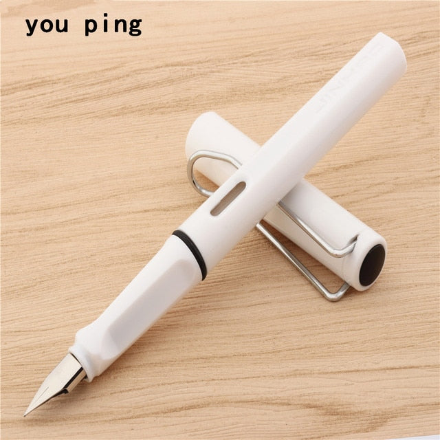 New Listing luxury quality Jinhao 777 Fashion Various colors student Office Fountain Pen School stationery Supplies ink pens