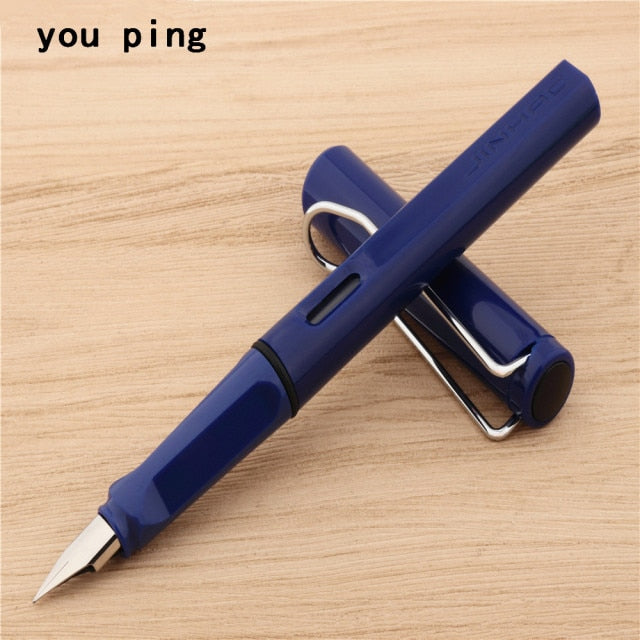 New Listing luxury quality Jinhao 777 Fashion Various colors student Office Fountain Pen School stationery Supplies ink pens