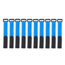 10pcs/set Reusable Fishing Rod Tie Holder Strap Suspenders Fastener Hook Loop Cable Cord Tie Belt Fishing Tackle Box Accessories