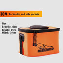 DKSAHEMTB EVA Portable Fishing Bag Folding Thicken Live Fishing Box Tank Bucket Camping Fishing Tackle Fishbox Storage Bag MJ