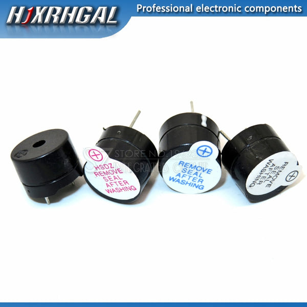 10pcs 3v 5v 12v Active Buzzer Magnetic Long Continous Beep Tone 12*9.5mm new and original hjxrhgal