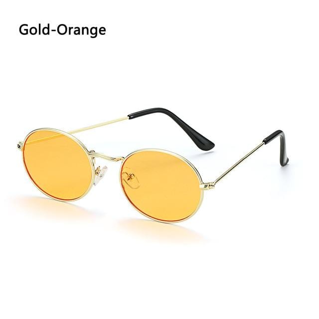 Fashion Vintage Shades Sun Glasses Elegant okulary Retro Small Oval Sunglasses for Men Women Eyeglasses gafas oculos