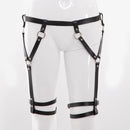 BDSM Bondage Rope Leather Harness Toys For Women Adult Game Outfit Bra And Leg Suspenders Straps Garter Belt Sex Accessories Set