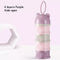 3 / 4 layers Bear Style Portable Baby Food Storage Box Essential Cereal Infant Milk Powder Box Toddle Snacks Container ZXH