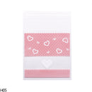 50/100pcs Heart Clear Candy Bag Transparent Plastic Bag Cookie OPP Bag For Wedding Birthday Party Deco DIY Gift Packaging Pouch