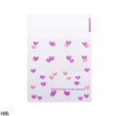 50/100pcs Heart Clear Candy Bag Transparent Plastic Bag Cookie OPP Bag For Wedding Birthday Party Deco DIY Gift Packaging Pouch