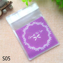 50/100pcs Heart Clear Candy Bag Transparent Plastic Bag Cookie OPP Bag For Wedding Birthday Party Deco DIY Gift Packaging Pouch