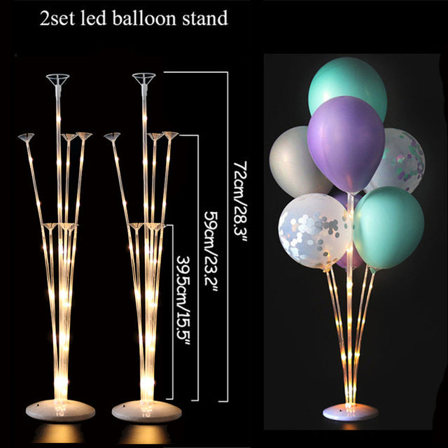 7/11/19 Tube Balloon Holder Balloons Stand Column Confetti Balloon Kids Birthday Party Baby Shower Wedding Decoration Supplies