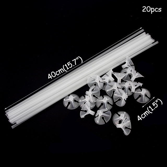 Wedding Birthday Party Decor Balloons Accessories Arch Balloon Connector Clips Flower Seal Clips Balloon Holder Column Stand