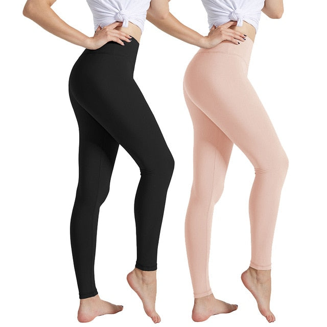 NORMOV Leggings Women Black High Waist Push Up Leggings For Women Gym Fitness Workout Sports Casual Leggins Mujer
