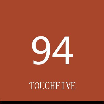 TOUCHFIVE 168 Colors Single Art Markers Brush Pen Sketch Alcohol Based Markers Dual Head Manga Drawing Pens Art Supplies