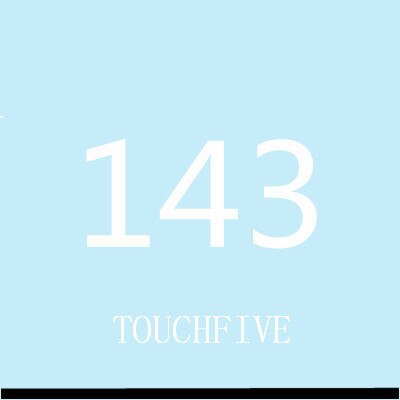 TOUCHFIVE 168 Colors Single Art Markers Brush Pen Sketch Alcohol Based Markers Dual Head Manga Drawing Pens Art Supplies