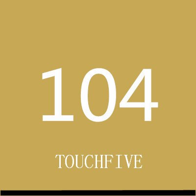 TOUCHFIVE 168 Colors Single Art Markers Brush Pen Sketch Alcohol Based Markers Dual Head Manga Drawing Pens Art Supplies