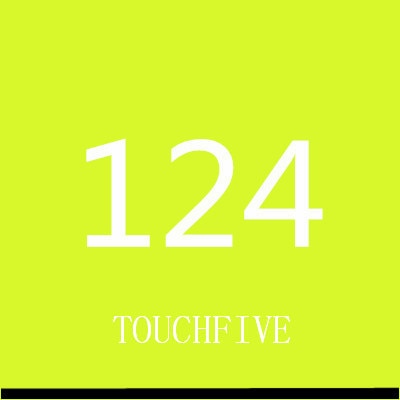 TOUCHFIVE 168 Colors Single Art Markers Brush Pen Sketch Alcohol Based Markers Dual Head Manga Drawing Pens Art Supplies