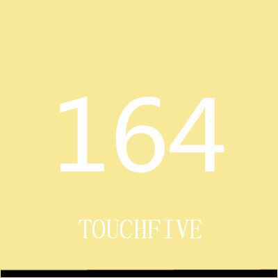 TOUCHFIVE 168 Colors Single Art Markers Brush Pen Sketch Alcohol Based Markers Dual Head Manga Drawing Pens Art Supplies