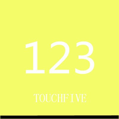 TOUCHFIVE 168 Colors Single Art Markers Brush Pen Sketch Alcohol Based Markers Dual Head Manga Drawing Pens Art Supplies