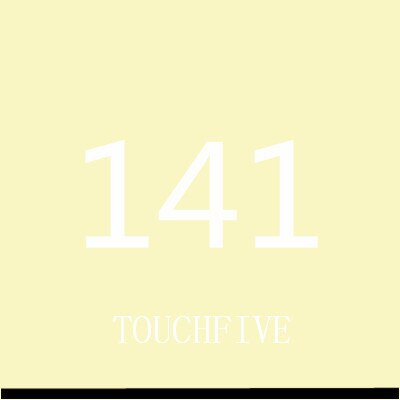 TOUCHFIVE 168 Colors Single Art Markers Brush Pen Sketch Alcohol Based Markers Dual Head Manga Drawing Pens Art Supplies
