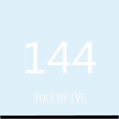 TOUCHFIVE 168 Colors Single Art Markers Brush Pen Sketch Alcohol Based Markers Dual Head Manga Drawing Pens Art Supplies
