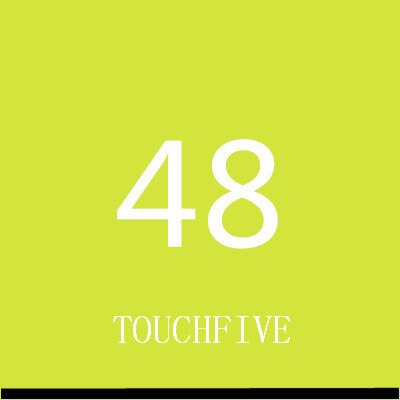 TOUCHFIVE 168 Colors Single Art Markers Brush Pen Sketch Alcohol Based Markers Dual Head Manga Drawing Pens Art Supplies