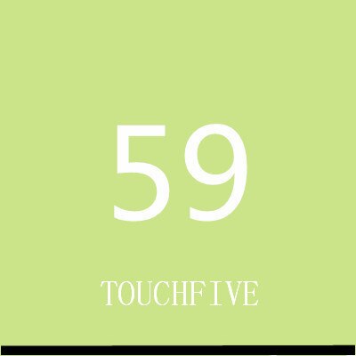 TOUCHFIVE 168 Colors Single Art Markers Brush Pen Sketch Alcohol Based Markers Dual Head Manga Drawing Pens Art Supplies