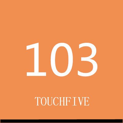 TOUCHFIVE 168 Colors Single Art Markers Brush Pen Sketch Alcohol Based Markers Dual Head Manga Drawing Pens Art Supplies