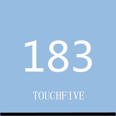 TOUCHFIVE 168 Colors Single Art Markers Brush Pen Sketch Alcohol Based Markers Dual Head Manga Drawing Pens Art Supplies